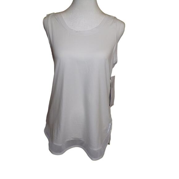 Head Propel Tank Slim Fit Size M Stark White Dri-Motion Mesh Bottom NWT - Picture 4 of 6